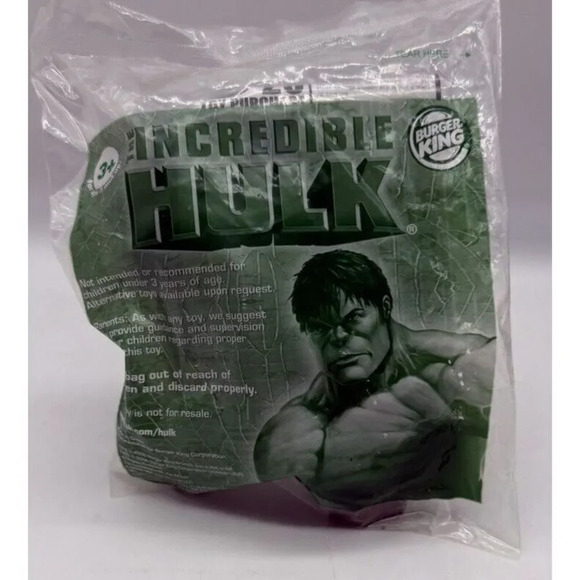 Marvel Incredible: Hulk Abomination Figure Toy Burger King 2008 Factory Sealed - Picture 2 of 3